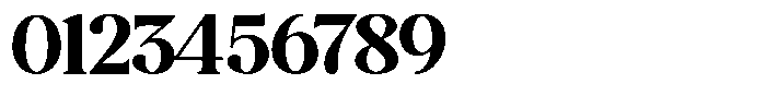 Montalvia Display Bold Expanded Font OTHER CHARS