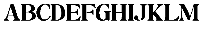 Montalvia Display Bold Expanded Font UPPERCASE