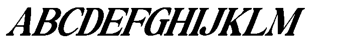 Montalvia Display Bold Italic Contrast Font UPPERCASE