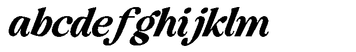 Montalvia Display Bold Italic Contrast FONT