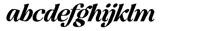 Montalvia Display Bold Italic FONT