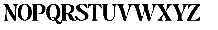 Montalvia Display Bold Font UPPERCASE