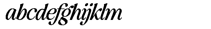 Montalvia Display Condensed Italic FONT
