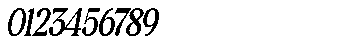 Montalvia Display Condensed Obliq Cont Font OTHER CHARS