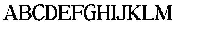 Montalvia Display Expanded Contrast Font UPPERCASE