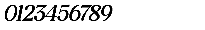 Montalvia Display Expanded Oblique Contrast Font OTHER CHARS