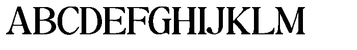 Montalvia Display Expanded Font UPPERCASE