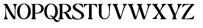 Montalvia Display Expanded Font UPPERCASE