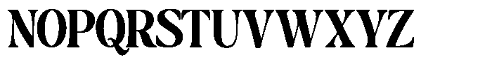Montalvia Display Extra Bold Condensed Font UPPERCASE