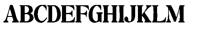 Montalvia Display Extra Bold Contrast Font UPPERCASE