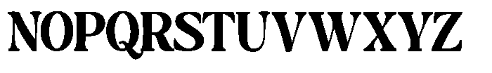 Montalvia Display Extra Bold Contrast Font UPPERCASE