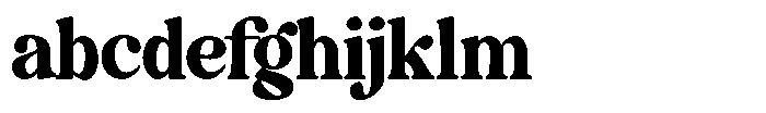 Montalvia Display Extra Bold Contrast FONT