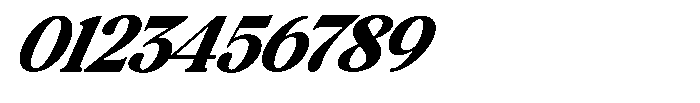 Montalvia Display Extra Bold Exp Italic Cnt Font OTHER CHARS