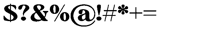 Montalvia Display Extra Bold Expanded Cont Font OTHER CHARS