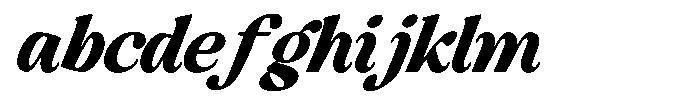 Montalvia Display Extra Bold Italic Contrast FONT