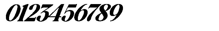 Montalvia Display Extra Bold Italic Font OTHER CHARS