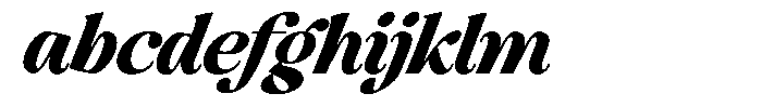 Montalvia Display Extra Bold Italic FONT