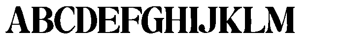 Montalvia Display Extra Bold Font UPPERCASE