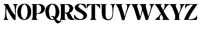 Montalvia Display Extra Bold Font UPPERCASE
