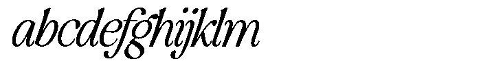 Montalvia Display Extra Light Condensed Ital FONT