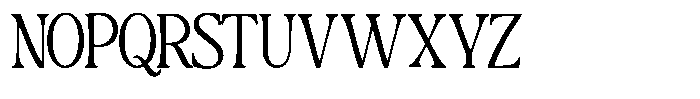 Montalvia Display Extra Light Condensed Font UPPERCASE