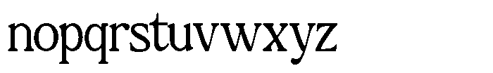 Montalvia Display Extra Light Contrast Font LOWERCASE
