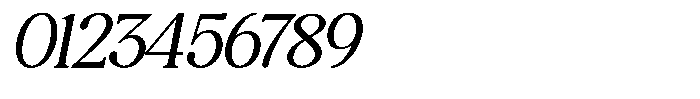 Montalvia Display Extra Light Expanded Oblique Font OTHER CHARS