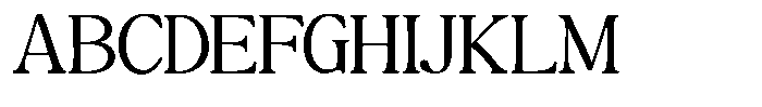 Montalvia Display Extra Light Expanded Font UPPERCASE