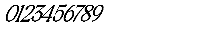 Montalvia Display Extra Light Italic Contrast Font OTHER CHARS