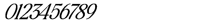 Montalvia Display Extra Light Italic Font OTHER CHARS