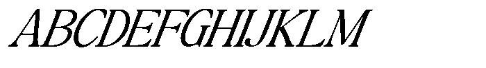 Montalvia Display Extra Light Italic Font UPPERCASE