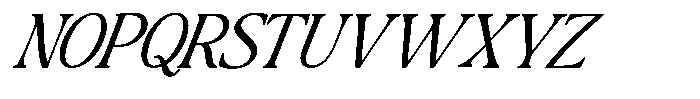 Montalvia Display Extra Light Italic Font UPPERCASE