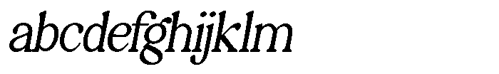 Montalvia Display Extra Light Obliq Cont FONT