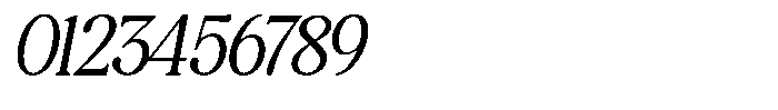 Montalvia Display Extra Light Oblique Font OTHER CHARS
