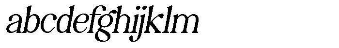 Montalvia Display Extra Light Oblique FONT