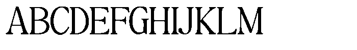 Montalvia Display Extra Light Font UPPERCASE
