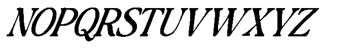 Montalvia Display Italic Contrast Font UPPERCASE