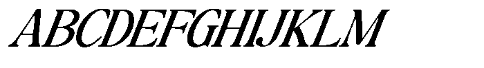 Montalvia Display Italic Font UPPERCASE
