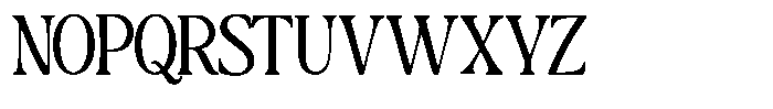 Montalvia Display Light Condensed Font UPPERCASE