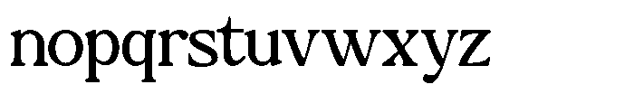 Montalvia Display Light Expanded Contrast Font LOWERCASE