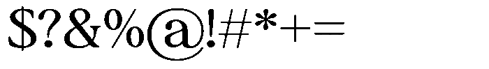 Montalvia Display Light Expanded Font OTHER CHARS