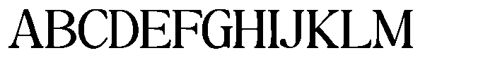 Montalvia Display Light Expanded Font UPPERCASE