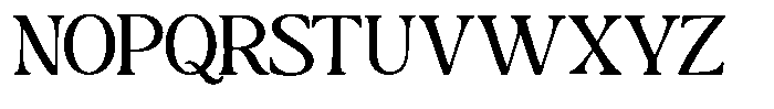 Montalvia Display Light Expanded Font UPPERCASE