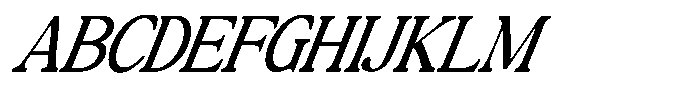 Montalvia Display Light Italic Contrast Font UPPERCASE
