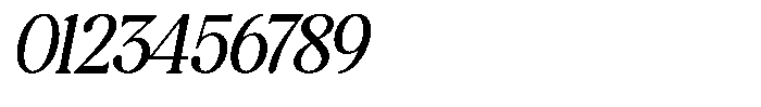 Montalvia Display Light Oblique Font OTHER CHARS
