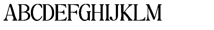 Montalvia Display Light Font UPPERCASE