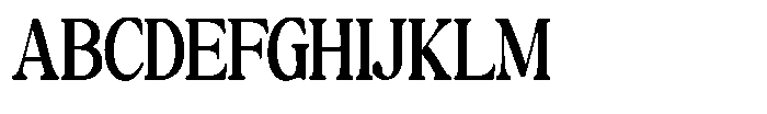 Montalvia Display Medium Conden Cont Font UPPERCASE
