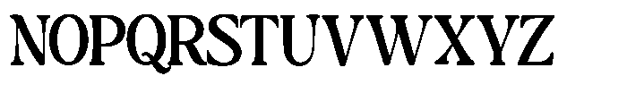 Montalvia Display Medium Contrast Font UPPERCASE