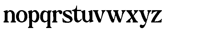 Montalvia Display Medium Contrast Font LOWERCASE