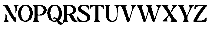 Montalvia Display Medium Expanded Contrast Font UPPERCASE
